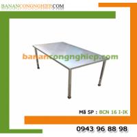 Bàn ăn công nghiệp Inox BCNI-IK