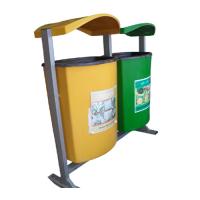 Thùng rác Composite treo đôi VN160