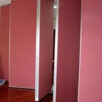 Vách ngăn di động bọc nỉ