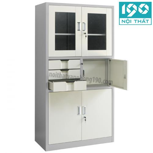 Click to enlarge Tủ sắt văn phòng 190 TS03C