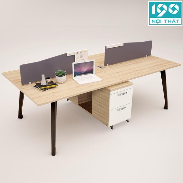 Bàn làm việc chân sắt 1904B12-4H
