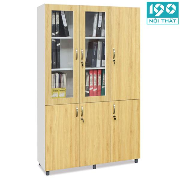 Tủ sắt cánh gỗ TSG04K-3