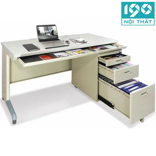 Bàn làm việc chân sắt BS14HK1-M(LG/LV) 