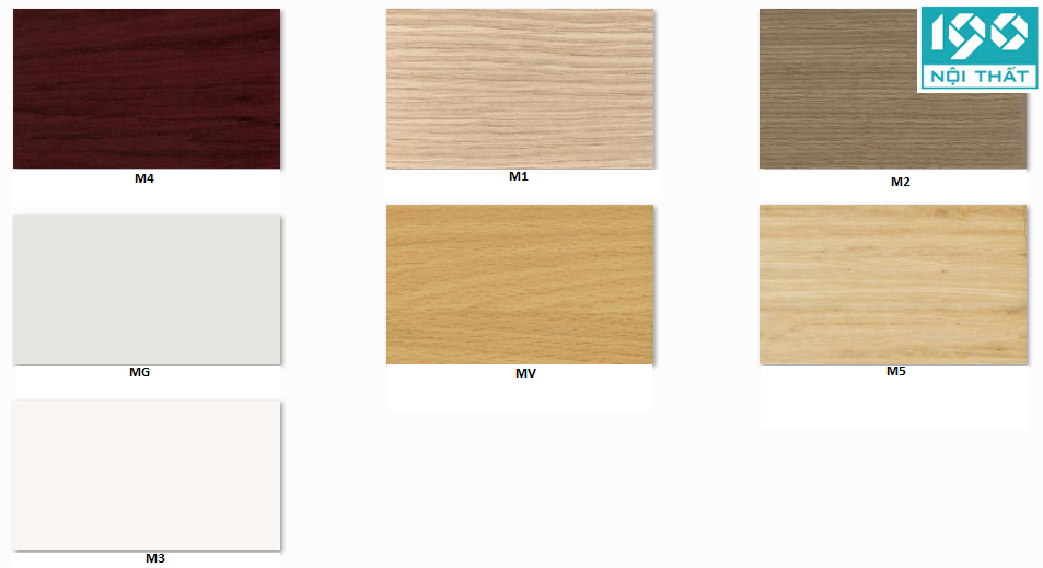 Bảng mã màu gỗ MFC