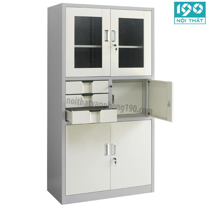 Tủ sắt văn phòng 190 TS03C Tủ sắt văn phòng 190 TS03C